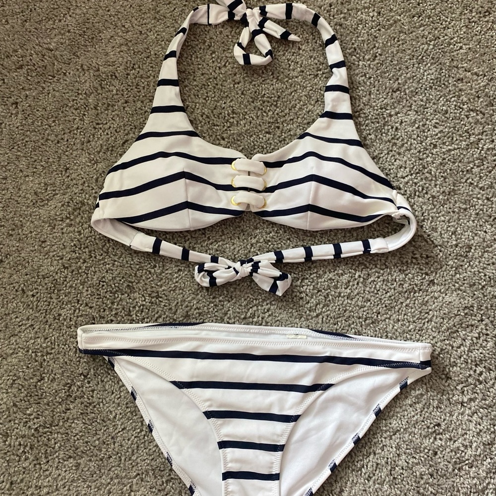 Bikini Set with Stripes